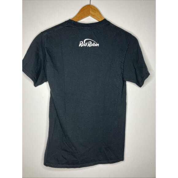 Red Robin Circle of Life Onion Rings T-Shirt Women's Small Restaurant Employee - Picture 5 of 7